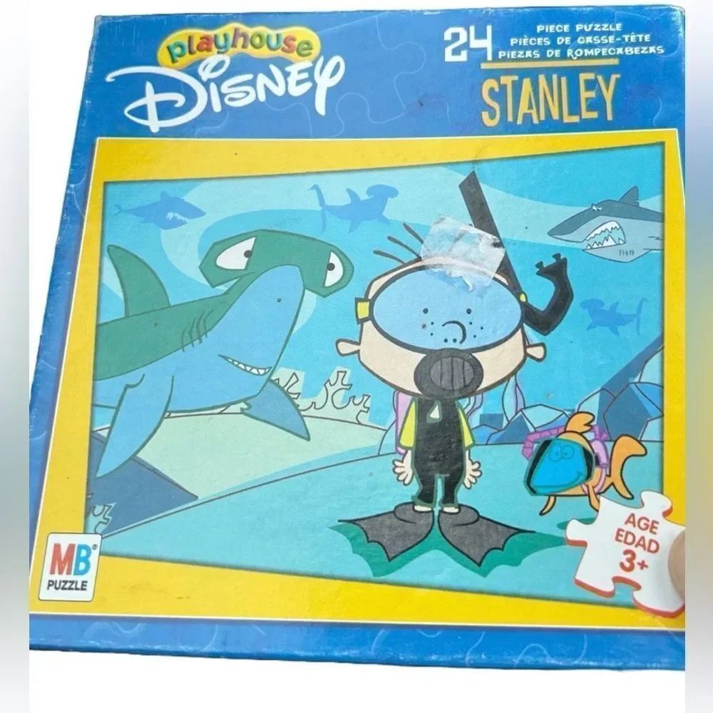 Vintage Rare Playhouse Disney Stanley Children’s Puzzle